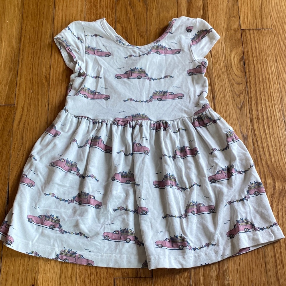 Coccoli Modal Pink Truck Dress